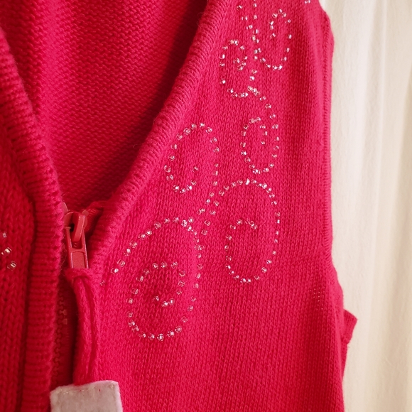 VTG Snowman Stocking UGLY CHRISTMAS SWEATER VEST - Picture 14 of 15